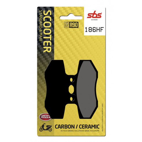 Спирачна накладка керамична street SBS 186HF Спирачна накладка керамична street SBS 186HF