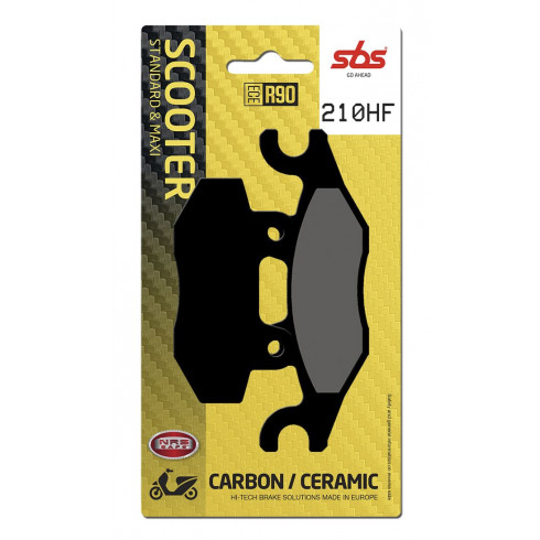Спирачна накладка ceramic street SBS 210HF Спирачна накладка ceramic street SBS 210HF