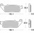 Спирачна накладка ceramic street SBS 212HF Спирачна накладка ceramic street SBS 212HF thumb