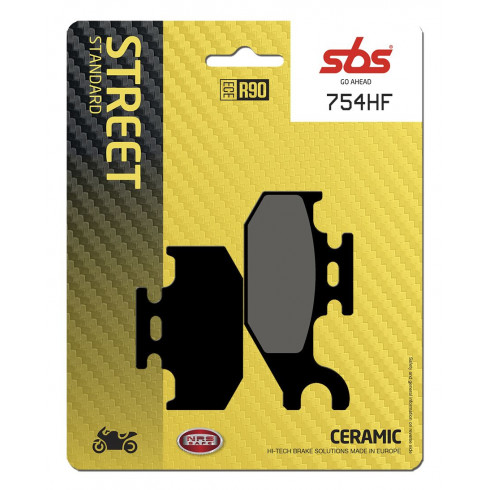 Спирачна накладка керамична street SBS 754HF Спирачна накладка керамична street SBS 754HF