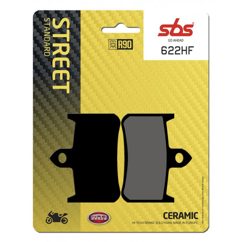 Спирачна накладка ceramic street SBS 622HF Спирачна накладка ceramic street SBS 622HF