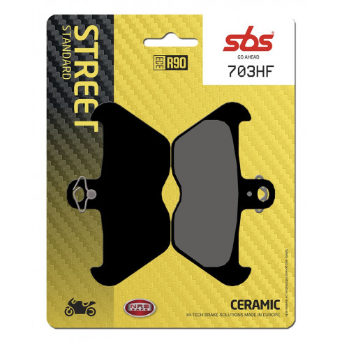 Спирачна накладка ceramic street SBS 703HF Спирачна накладка ceramic street SBS 703HF