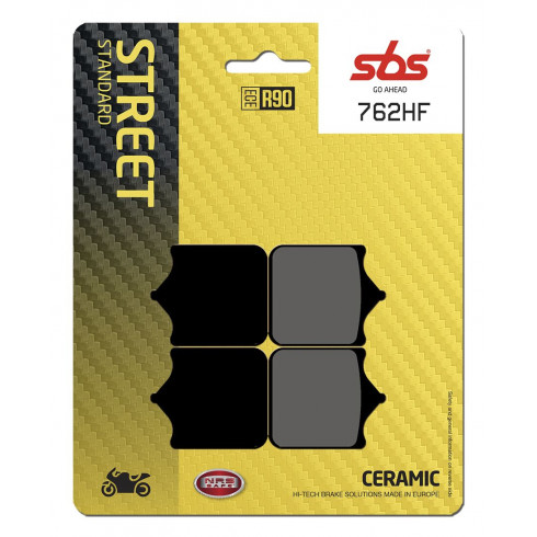 Спирачна накладка ceramic street SBS 762HF Спирачна накладка ceramic street SBS 762HF
