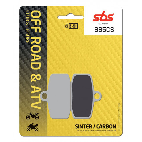 Спирачна накладка carbon sinter hi-tech SBS 885CS Спирачна накладка carbon sinter hi-tech SBS 885CS