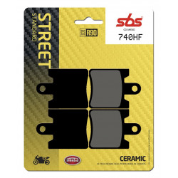 Спирачна накладка керамична street SBS 740HF Спирачна накладка керамична street SBS 740HF