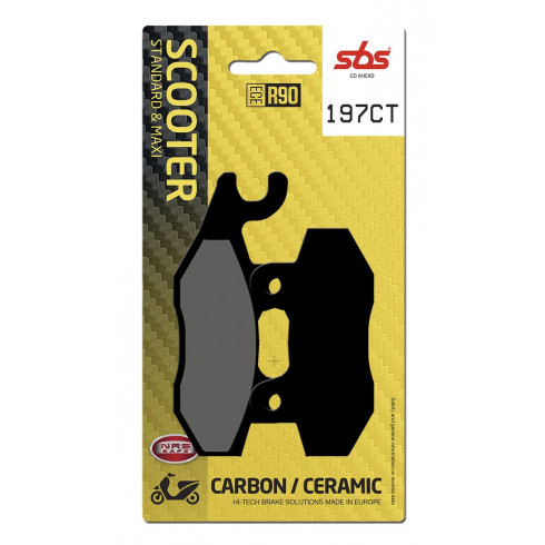 Спирачна накладка carbon hi-tech street SBS 197CT Спирачна накладка carbon hi-tech street SBS 197CT
