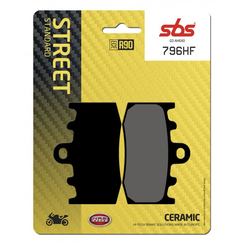 Спирачна накладка ceramic street SBS 796HF Спирачна накладка ceramic street SBS 796HF