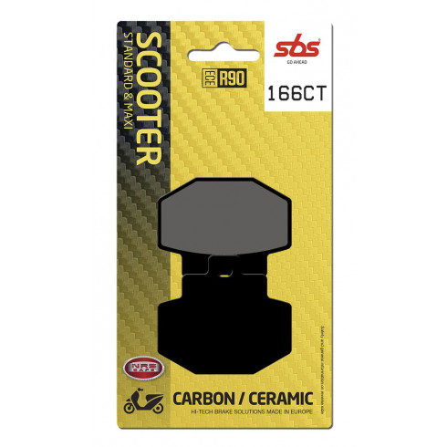 Спирачна накладка carbon hi-tech street SBS 166CT Спирачна накладка carbon hi-tech street SBS 166CT