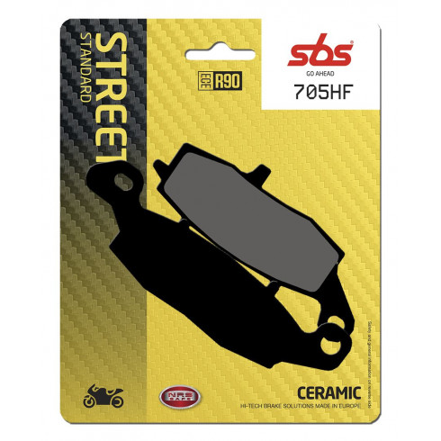 Спирачна накладка ceramic street SBS 705HF Спирачна накладка ceramic street SBS 705HF