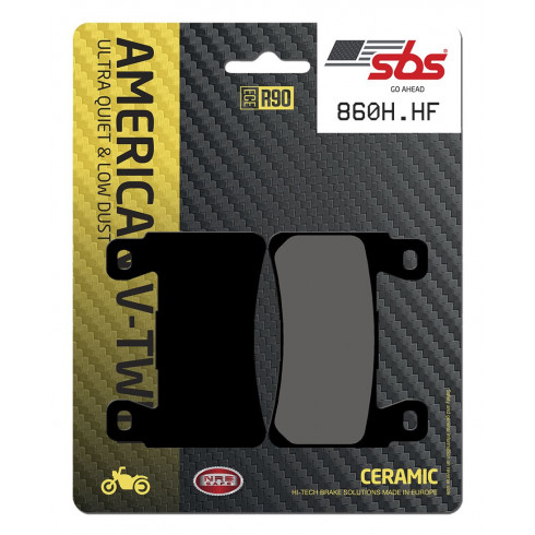 Спирачна накладка керамична street SBS 860H.HF Спирачна накладка керамична street SBS 860H.HF