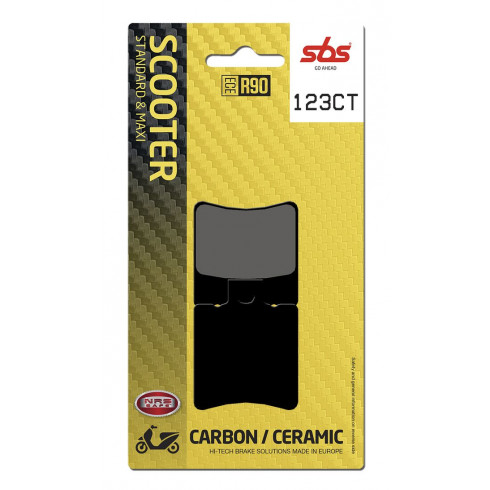 Спирачна накладка carbon hi-tech street SBS 123CT Спирачна накладка carbon hi-tech street SBS 123CT