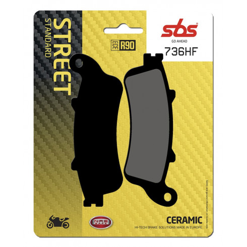 Спирачна накладка ceramic street SBS 736HF Спирачна накладка ceramic street SBS 736HF