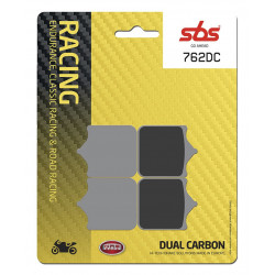 Накладки за спирачки dual carbon racing SBS 762DC