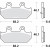 Спирачни накладки SBS 182MS SBS 182MS Спирачни накладки SBS 182MS SBS 182MS thumb