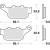 Спирачна накладка SBS 881LS SBS 881LS Спирачна накладка SBS 881LS SBS 881LS thumb