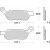 Спирачна накладка SBS H/D 854LS SBS 854H.LS thumb