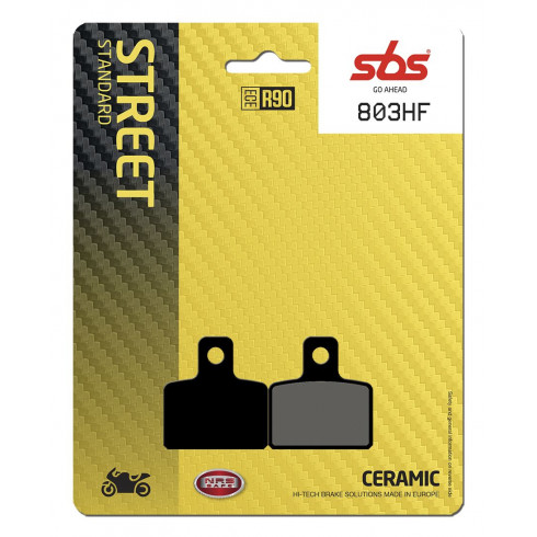 Спирачна накладка ceramic hi-tech street SBS 803HF Спирачна накладка ceramic hi-tech street SBS 803HF