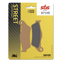 Спирачни накладки SBS 671HS SBS 671HS Спирачни накладки SBS 671HS SBS 671HS