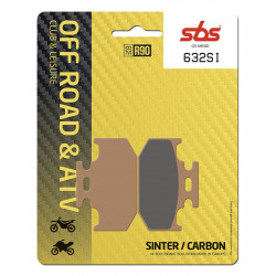 Спирачни накладки sinter carbon hi-tech offroad SBS 632SI