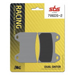 Спирачни накладки Dual Sinter Road Racing Dynamic Racing Concept Hi-Tech SBS 706DS-2 Спирачни накладки Dual Sinter Road Racing Dynamic Racing Concept Hi-Tech SBS 706DS-2