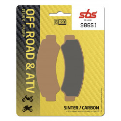 Накладка за спирачка Sinter Carbon Hi-Tech Offroad SBS 986SI Накладка за спирачка Sinter Carbon Hi-Tech Offroad SBS 986SI