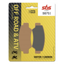 Спирачни накладки sinter carbon offroad hi-tech SBS 987SI