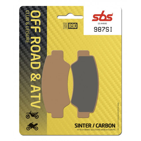 Спирачни накладки sinter carbon offroad hi-tech SBS 987SI Спирачни накладки sinter carbon offroad hi-tech SBS 987SI
