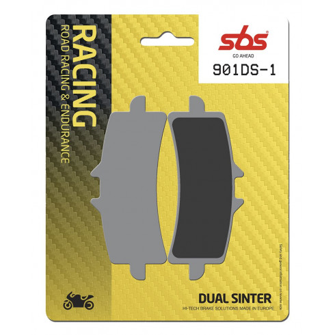 Спирачна накладка Dual Sinter Road Racing Dynamic Racing Concept Hi-Tech SBS 901DS-1 Спирачна накладка Dual Sinter Road Racing Dynamic Racing Concept Hi-Tech SBS 901DS-1