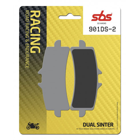 Спирачна накладка Dual Sinter Road Racing Dynamic Racing Concept Hi-Tech SBS 901DS-2 Спирачна накладка Dual Sinter Road Racing Dynamic Racing Concept Hi-Tech SBS 901DS-2