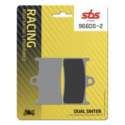 Спирачна накладка Dual Sinter Road Racing Dynamic Racing Concept Hi-Tech SBS 966DS-2 Спирачна накладка Dual Sinter Road Racing Dynamic Racing Concept Hi-Tech SBS 966DS-2