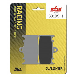 Накладки за спирачки dual sinter road racing dynamic racing concept hi-tech SBS 631DS-1
