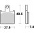 Спирачни накладки sinter racing hi-tech SBS 838RST thumb