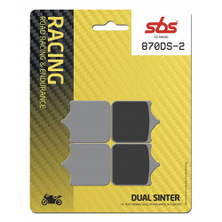 Спирачни накладки Dual Sinter Road Racing Dynamic Racing Concept Hi-Tech SBS 870DS-2 Спирачни накладки Dual Sinter Road Racing Dynamic Racing Concept Hi-Tech SBS 870DS-2