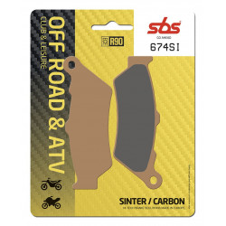 Спирачни накладки sinter carbon offroad hi-tech SBS 674SI Спирачни накладки sinter carbon offroad hi-tech SBS 674SI
