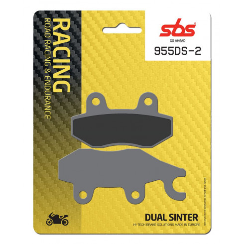 Спирачна накладка dual sinter dynamic racing concept SBS 955DS-2 Спирачна накладка dual sinter dynamic racing concept SBS 955DS-2