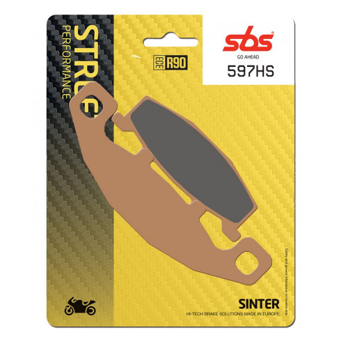 Спирачна накладка HS Sinter Street SBS 597HS Спирачна накладка HS Sinter Street SBS 597HS