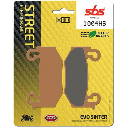 Спирачна накладка HS sinter street SBS 1004HS Спирачна накладка HS sinter street SBS 1004HS
