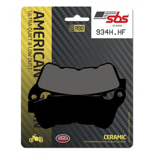 Спирачна накладка ceramic hi-tech street SBS 934H.HF Спирачна накладка ceramic hi-tech street SBS 934H.HF