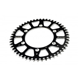 Задна зъбчатка алу YZ YZF 52T черна SCAR SRS13052BK
