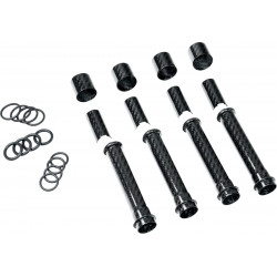 Капаци за бутални пръти M8 carbon SLYFOX 1012-PCXC