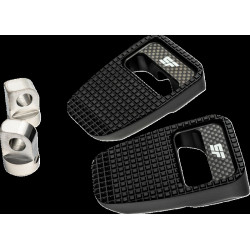 Стъпенки за крака TOURING/DYNA/SPORTSTER черни SLYFOX SF-904-00-1