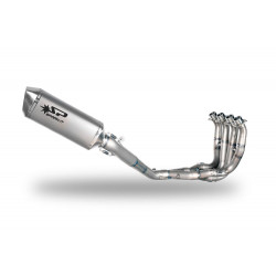 Изпускателна система от неръждаема стомана FORCE с титаниев заглушител SPARK EXHAUST GYA8838T