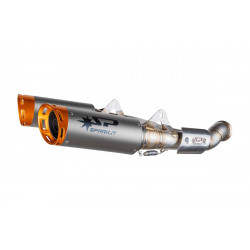 Изпускателни системи DYNO 3/4 с оранжева крайна капачка SPARK EXHAUST GKT0119TOMA