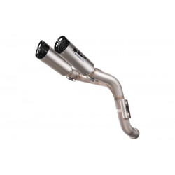 Изпускателна система DYNO 3/4 с черна крайна капачка SPARK EXHAUST GKT0120TOMN