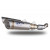 Grid-O slip-on double muffler titanium ECE SPARK EXHAUST GKT0110TOM Grid-O slip-on double muffler titanium ECE SPARK EXHAUST GKT0110TOM thumb