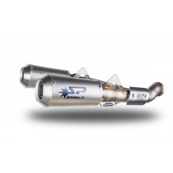 2 MOTO GP slip-on шумозаглушител titanium SPARK EXHAUST GKT0116TOM