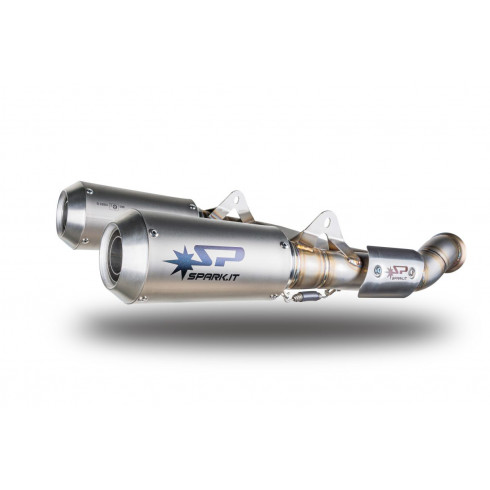 2 MOTO GP slip-on шумозаглушител titanium SPARK EXHAUST GKT0116TOM 2 MOTO GP slip-on шумозаглушител titanium SPARK EXHAUST GKT0116TOM