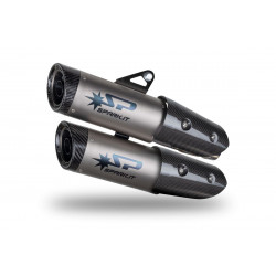 Dyno slip-on muffler titanium ECE SPARK EXHAUST GTR0104TOMC