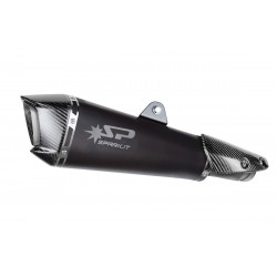 KONIX EVO заглушител dark style с карбонова крайна капачка SPARK EXHAUST GHO0202DOM