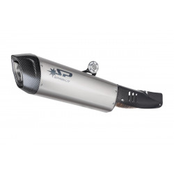 Гърне FIGHTER EVO slip-on titanium black ECE SPARK EXHAUST GBM1101TOM